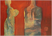 Peinture contemporaine par Marie-Claude Bohnenblust Lenglart Peintre Plasticien