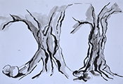 Peinture contemporaine par Marie-Claude Bohnenblust Lenglart Peintre Plasticien