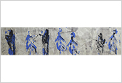 Peinture Monotype par MCBOH peintre plasticien Marie Claude Bohnenblust Lenglart