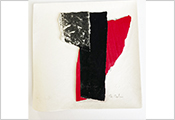 Peinture collages par Marie-Claude Bohnenblust Lenglart Peintre Plasticien