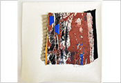 Peinture collages par Marie-Claude Bohnenblust Lenglart Peintre Plasticien