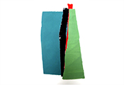 Peinture collages par Marie-Claude Bohnenblust Lenglart Peintre Plasticien