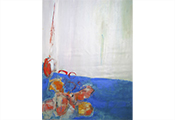 Peinture petit format par Marie-Claude Bohnenblust Lenglart Peintre Plasticien
